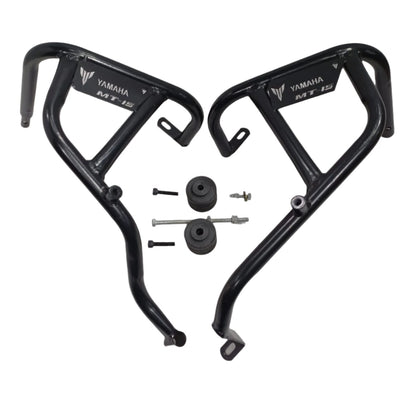 Premium Crash Guard with Nylon Round Leg Guard for Yamaha MT-15