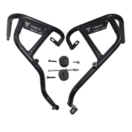 Premium Crash Guard with Nylon Round Leg Guard for Yamaha MT-15
