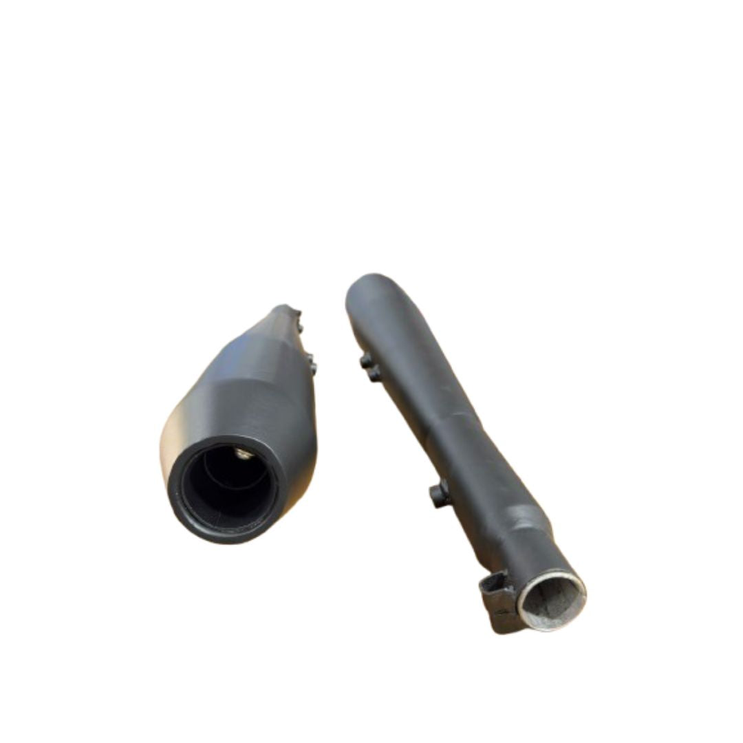 Growler Exhaust Black with Db Killer -Direct fit for Jawa 42 2.1