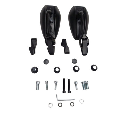 H3169 Universal Bar End  Mirrors  for Motorcycle & Scooters, Universal Rearview Mirror, M8/M10