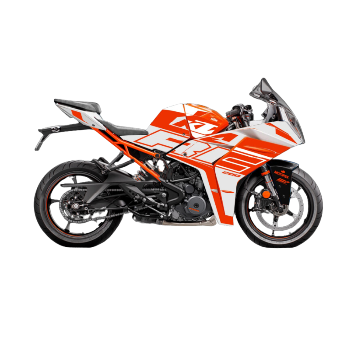 KTM Full Body Stickers | Custom Bike Stickers for KTM Motorcycles | Premium Design & Quality