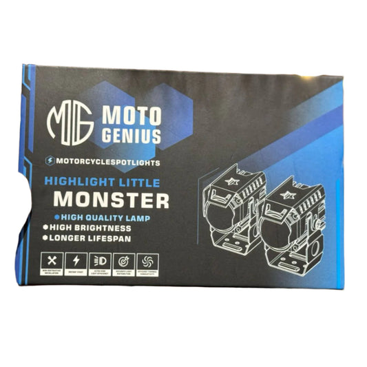 Moto Genius JX-100 36W Single LED Fog Light for Motorcycles