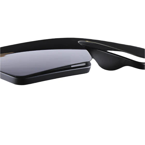 illume | Matte Black Polarized Wayfarer Sunglasses - PMG3972