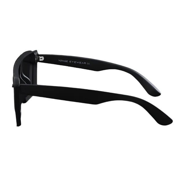 illume | Matte Black Polarized Wayfarer Sunglasses - PMG3972