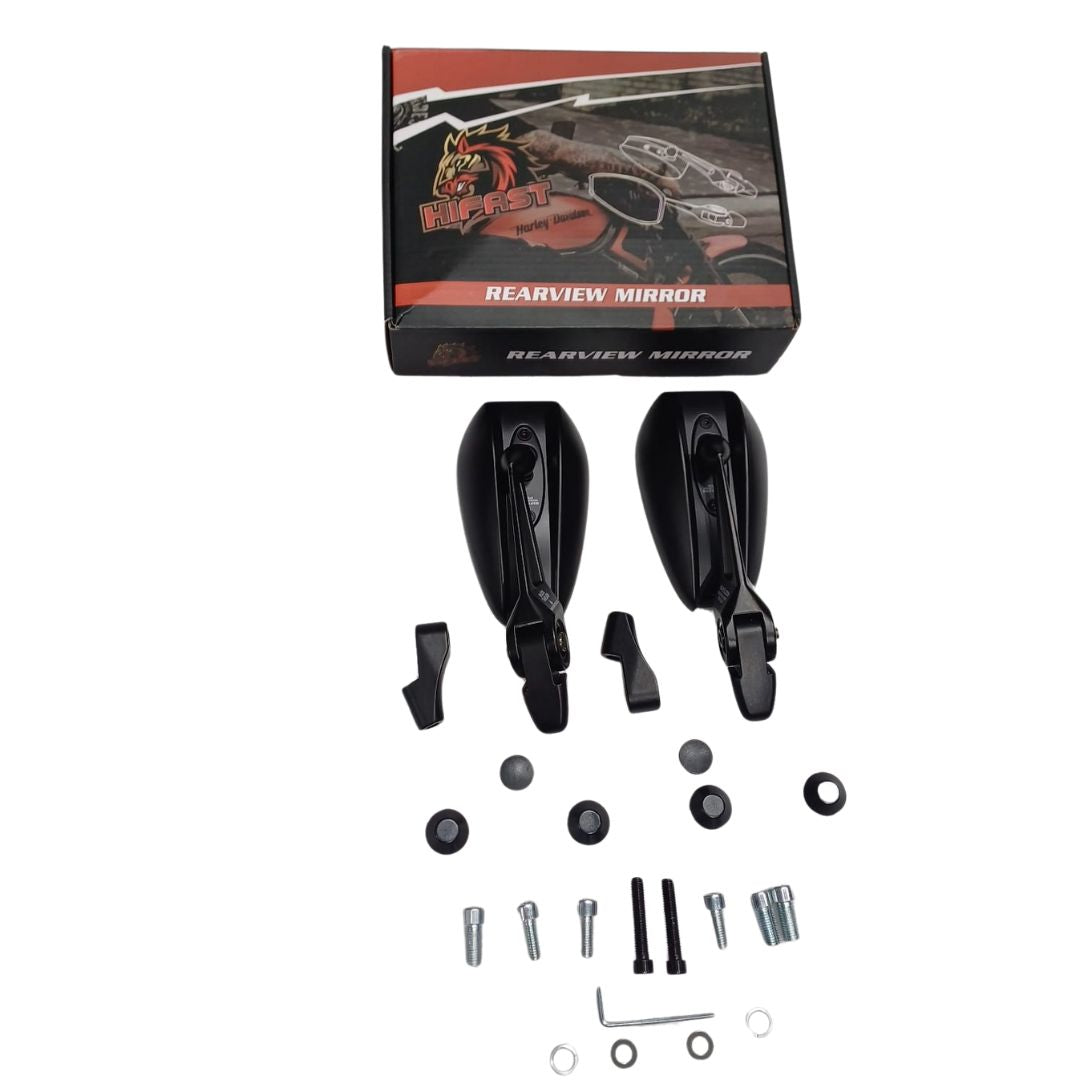 H3169 Universal Bar End  Mirrors  for Motorcycle & Scooters, Universal Rearview Mirror, M8/M10