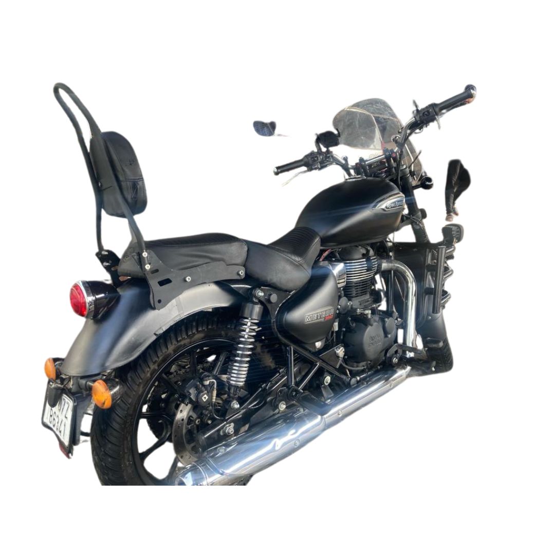 Sissy Bar Backrest for Super Meteor 650, Shotgun 650, Classic 650, Harley X440, Classic 350 & Meteor 350 – Ergonomic Design