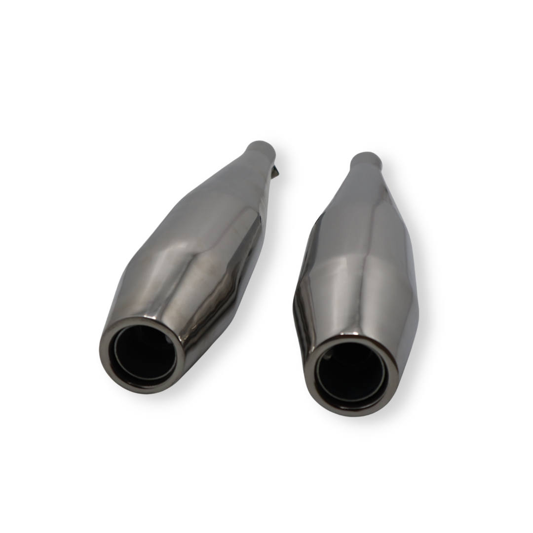 Venom With DB Killer Exhaust for Royal Enfield  Interceptor & Continental GT650
