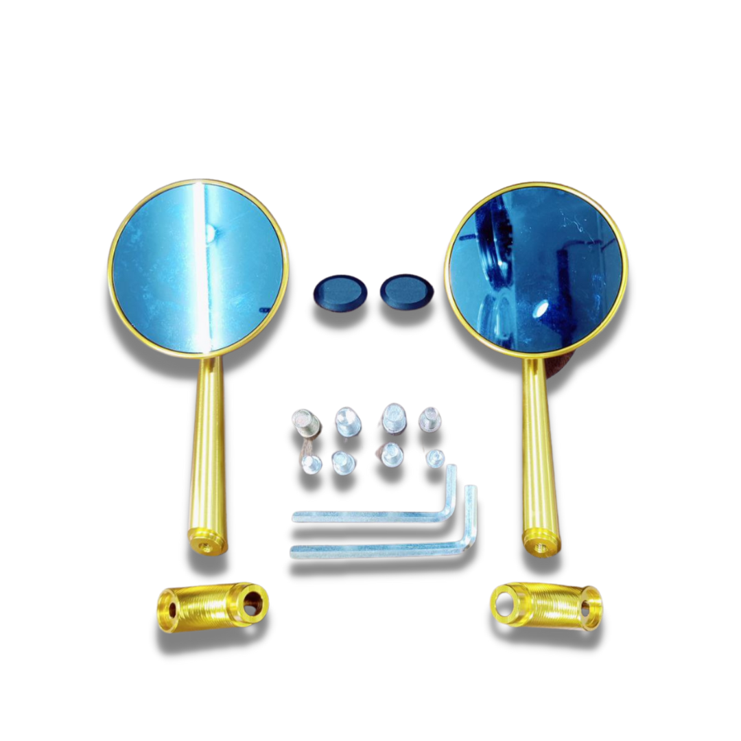 Chokkas Imported Round Mirror 2004-245 – Premium Quality & Universal Fit