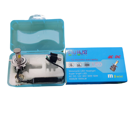 HJG M3 Mini Bulb LED Headlight for All Motorcycles