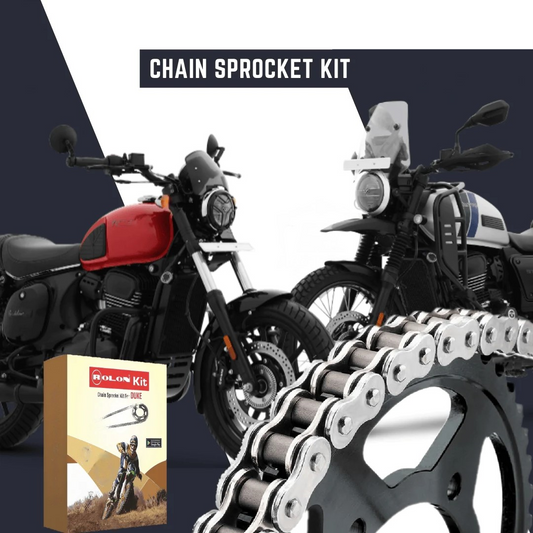 Yezdi Adventure & Roadster Rolon Chain Sprocket Normal Kit