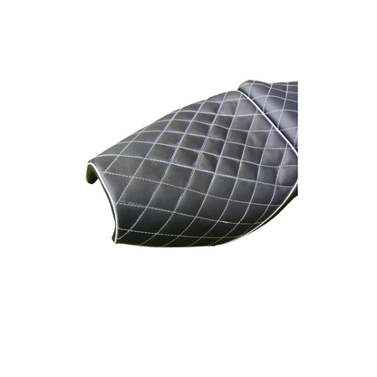 Quilted Seat with White Thread for Jawa 42, Jawa 42 2.1, Jawa Classic 300