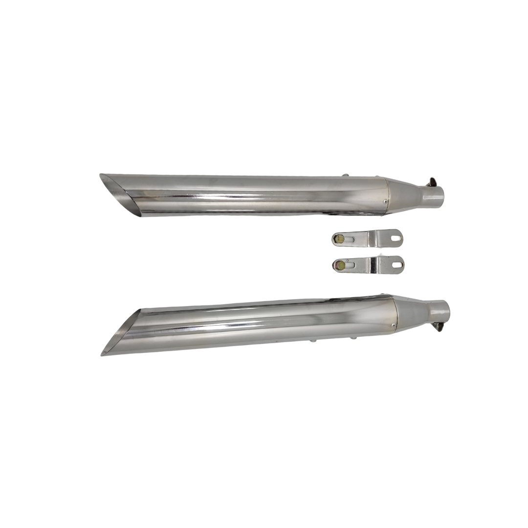 Razor Exhaust for Jawa 42, Bobber, FJ, Perak, Yezdi Roadster & Scrambler