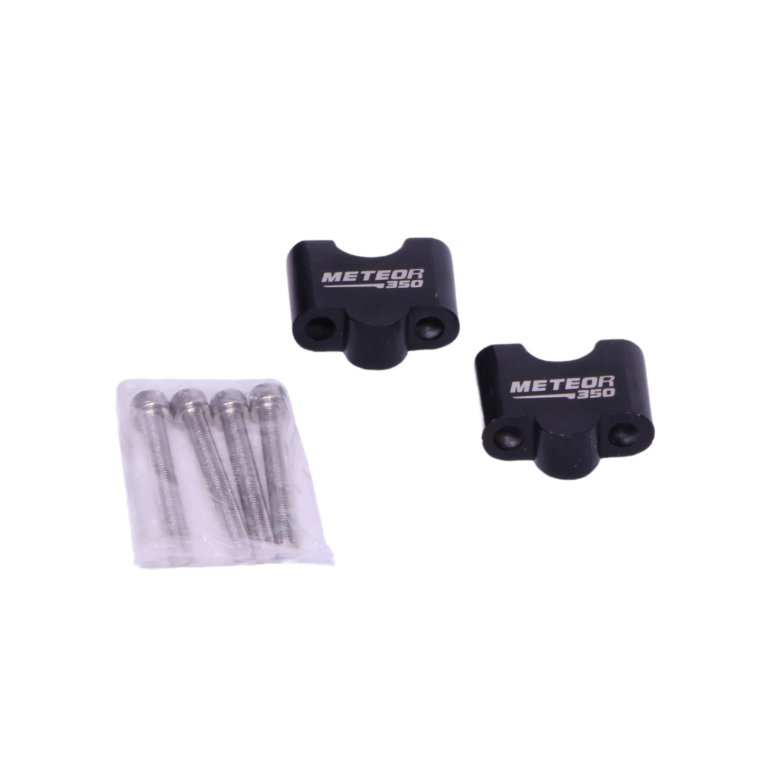 1.5" Handle Bar Riser for Meteor 350 – Rust-Free & Easy to Install