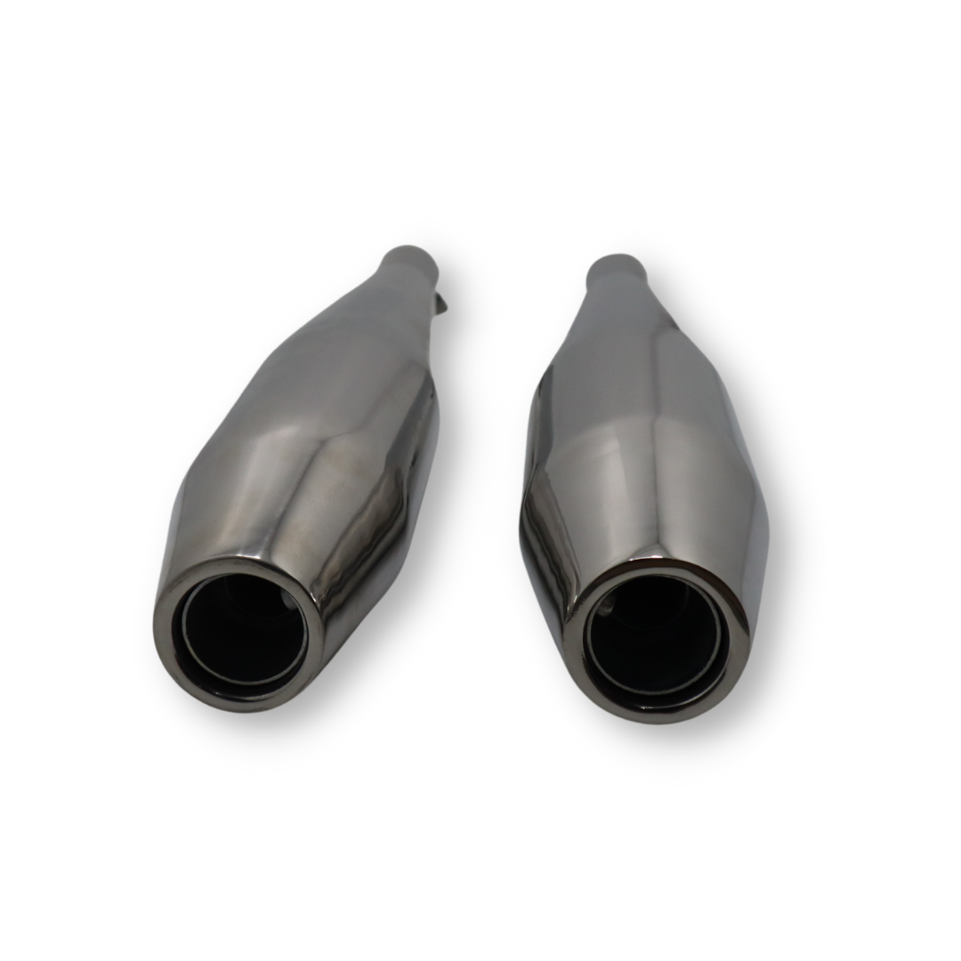 Venom With DB Killer Exhaust for Royal Enfield  Interceptor & Continental GT650