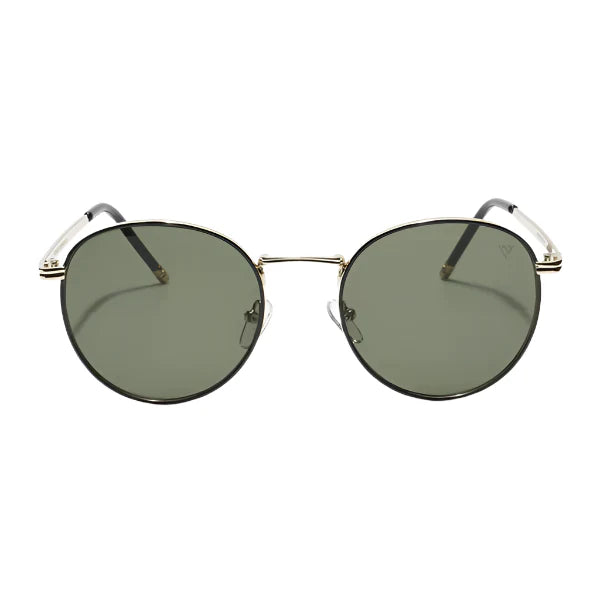 Sylis | Round Green Gold Sunglasses MG3624