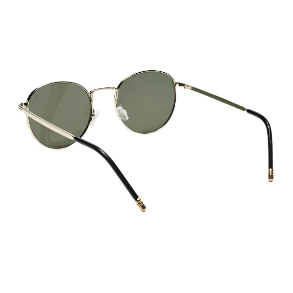 Sylis | Round Green Gold Sunglasses MG3624