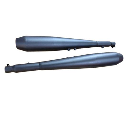 Growler Exhaust Black with Db Killer -Direct fit for Jawa 42 2.1