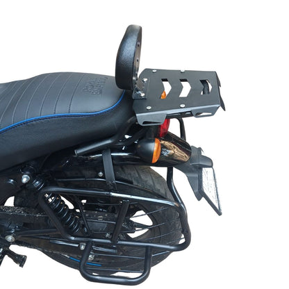 Top Rack with Cushion Backrest for Royal Enfield Hunter 350