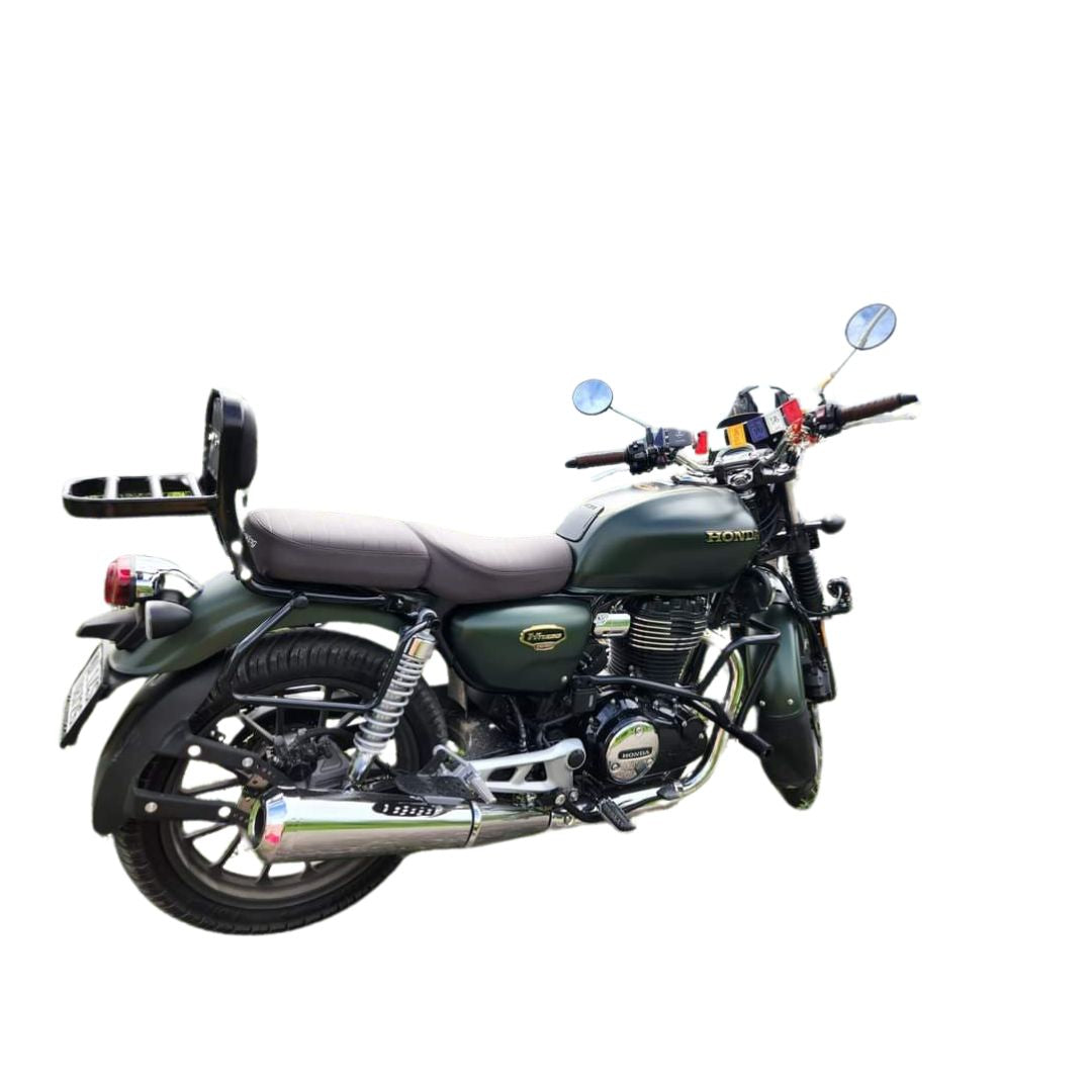 Backrest for Honda H'ness CB 350 – Ergonomic Design for Long Rides