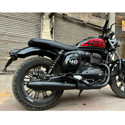 Venom Exhaust with DB Killer for Jawa 42, Jawa Bobber, Jawa FJ, Jawa Perak, Yezdi Roadster & Scrambler
