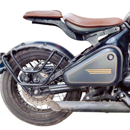 Economy Dual Seat for Jawa 42 Bobber & Perak  (Backrest Not Included)