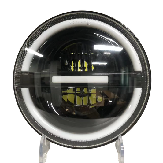 7" Inch Small Minus with DRL 110 Watts RP-5 LED Headlight for All ROYAL ENFIELD Models