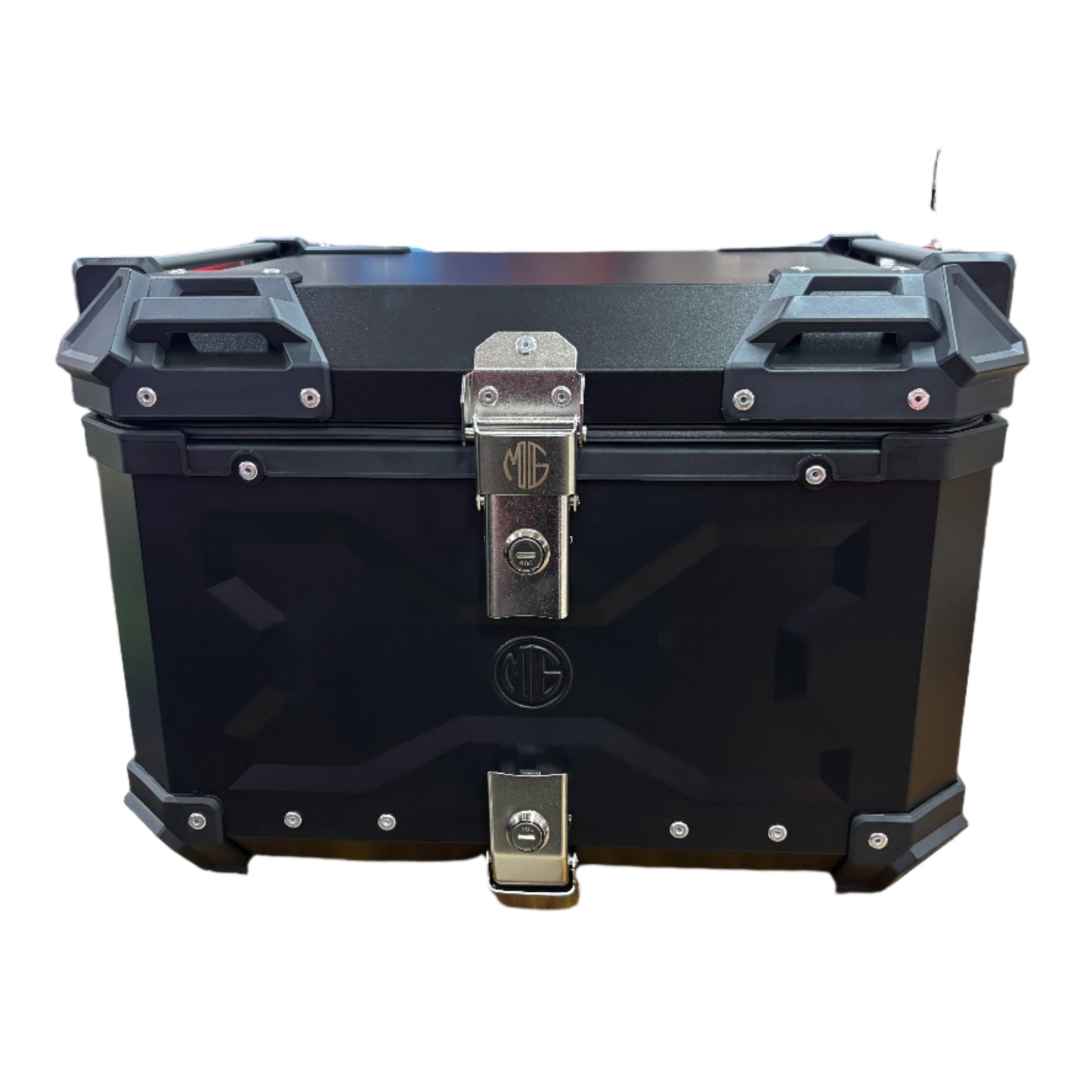 X Design 55 Ltr Aluminium Top Box MotoGenius