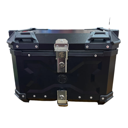 X Design 55 Ltr Aluminium Top Box MotoGenius