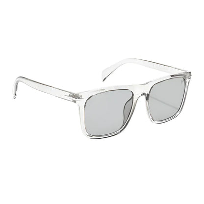 Blaze X Transparent Grey Wayfarer Sunglasses – Stylish & UV Protection | MG3637