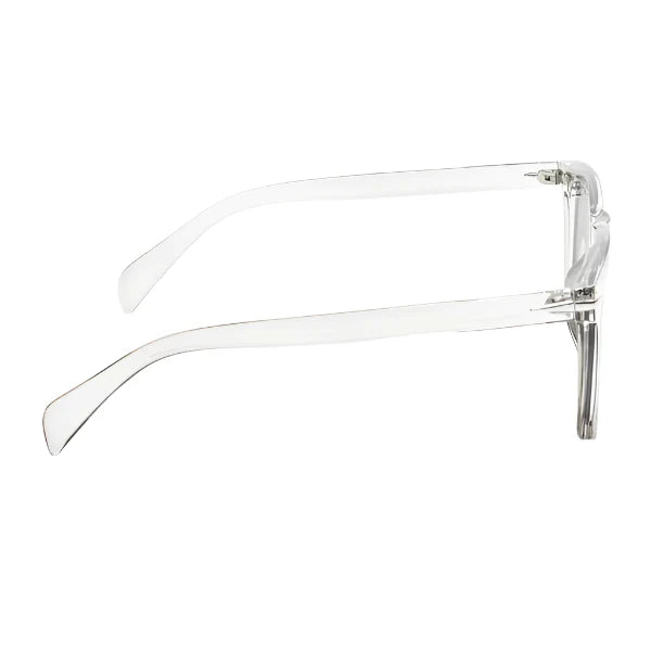 Blaze X Transparent Grey Wayfarer Sunglasses – Stylish & UV Protection | MG3637