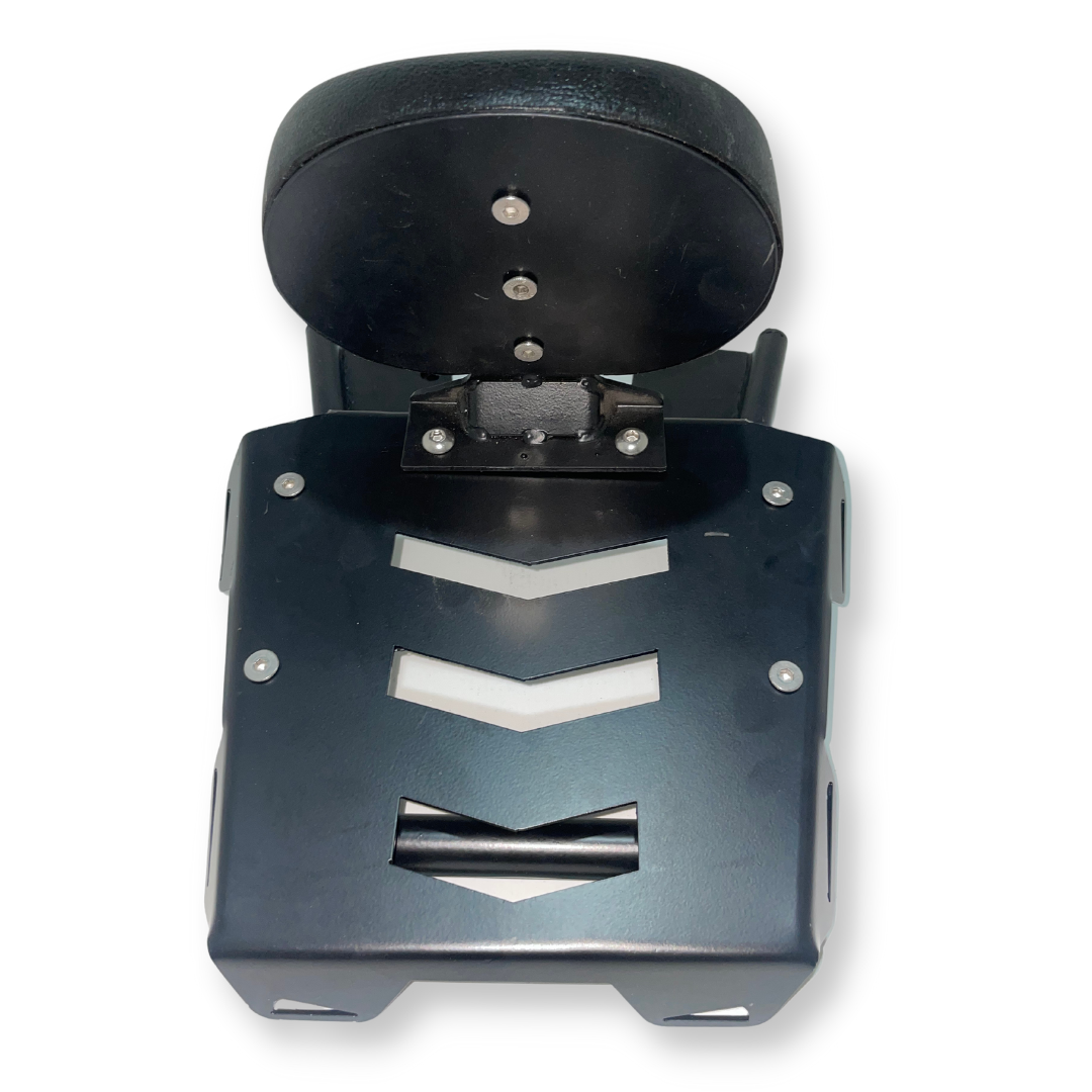 Top Rack with Cushion Backrest for Royal Enfield Hunter 350