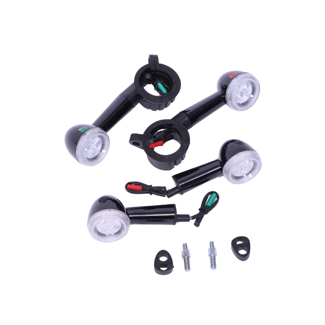 LED Indicator for Royal Enfield Reborn, Meteor 350, Hunter 350, Meteor 650 | Set of 4 | Enhanced Visibility