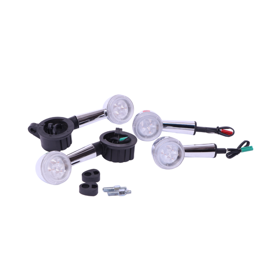 LED Indicator for Royal Enfield Reborn, Meteor 350, Hunter 350, Meteor 650 | Set of 4 | Enhanced Visibility