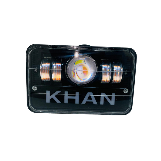 KHAN Headlight for Splendor | High-Performance LED Lighting for Better Visibility