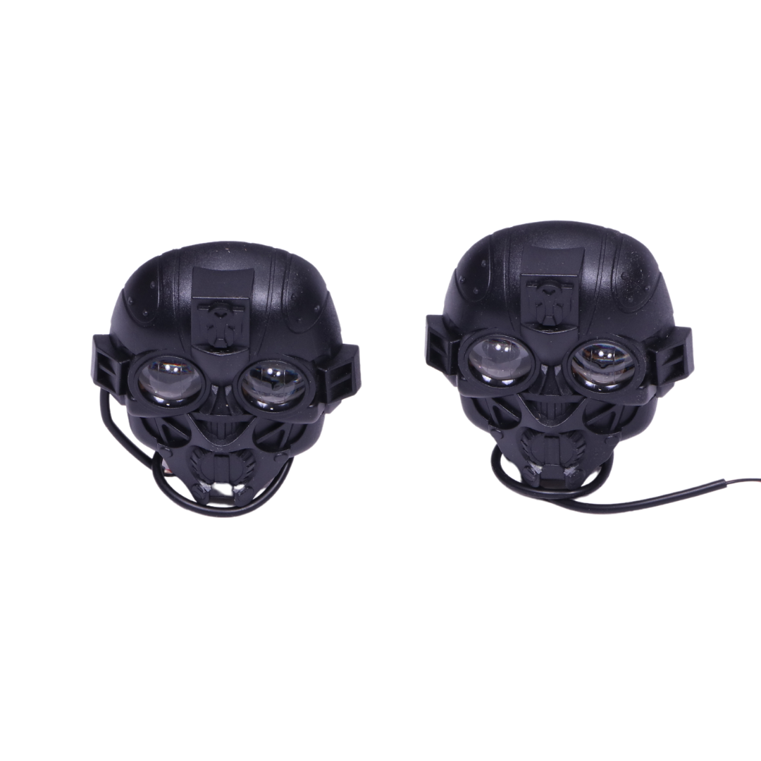 2 LED Skull Economy Fog Lights – Pair