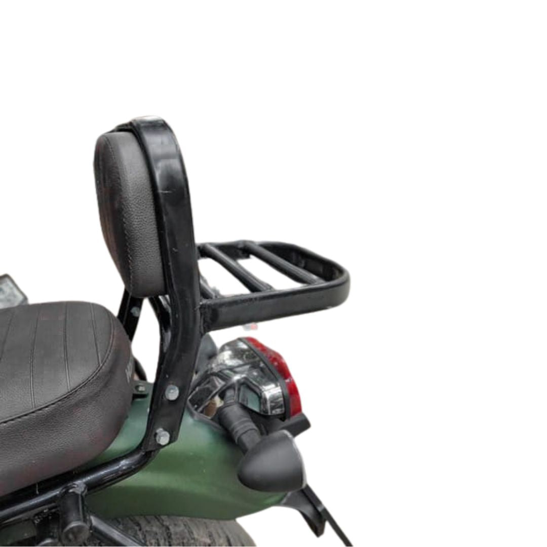 Backrest for Honda H'ness CB 350 – Ergonomic Design for Long Rides