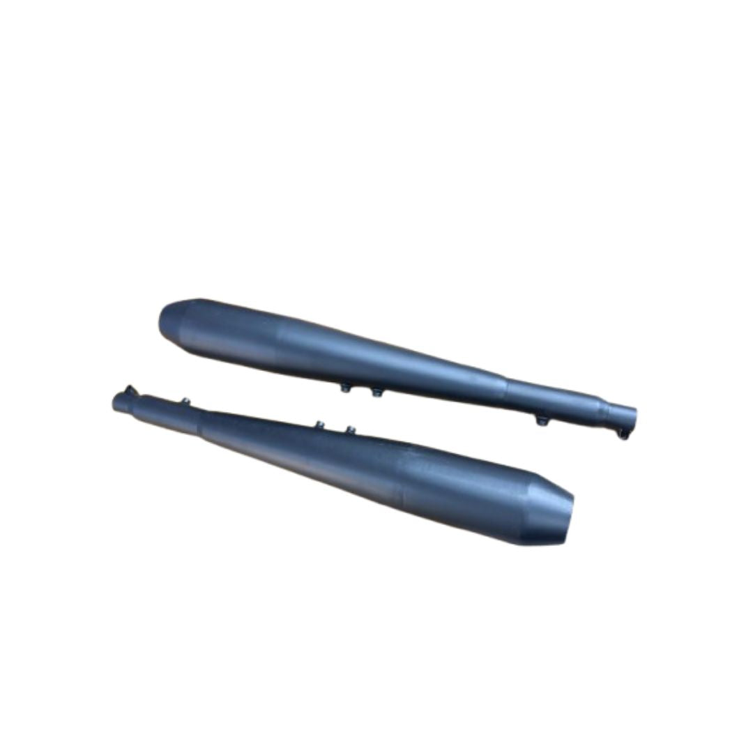 Growler Exhaust Black with Db Killer -Direct fit for Jawa 42 2.1