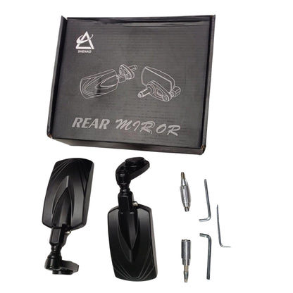 2004-462  Universal Bar End  Mirrors  for Motorcycle & Scooters, Universal Rearview Mirror, M8/M10