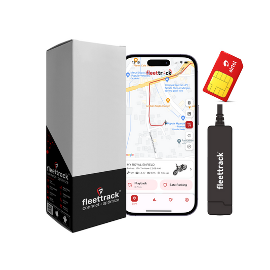 Fleettrack Wired Hidden GPS Tracker – Live Tracking & Anti-Theft Alerts