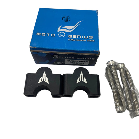 Handle Riser Compatible With MT-15 CNC Machined Handlebar Riser Kit - Increased Comfort, Control & Durability
