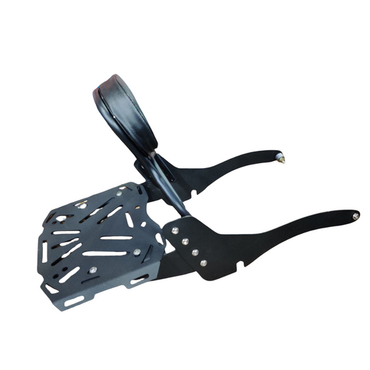 Premium Meteor 650 Backrest with Cushion & Top Rack Plate