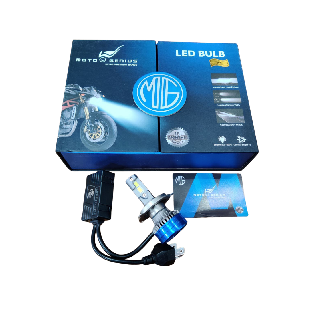 Moto Genius 75W LED Bulb - Premium Quality with 1-Year Warranty MG