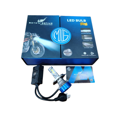 Moto Genius 75W LED Bulb - Premium Quality with 1-Year Warranty MG