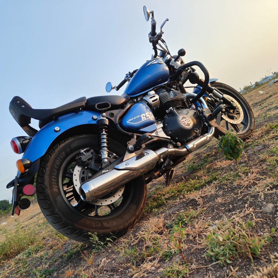 Royal Enfield Super Meteor 650 Replica Exhaust with Performance - KP Racing