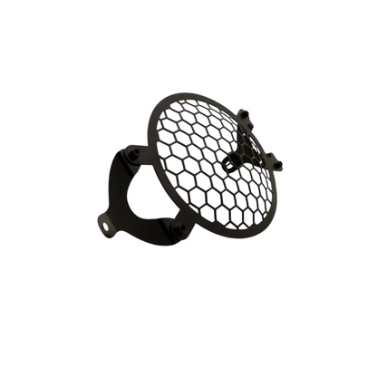 Royal Enfield Continental GT Backrest, Crash Guard & Headlight Grill Combo