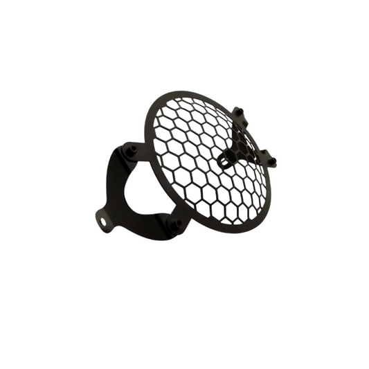 Royal Enfield Continental GT Backrest, Crash Guard & Headlight Grill Combo