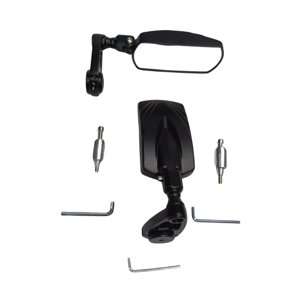 2004-462  Universal Bar End  Mirrors  for Motorcycle & Scooters, Universal Rearview Mirror, M8/M10