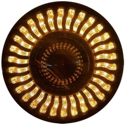 7" Inch 110 Watt Flower Design HJG High power projector Headlight