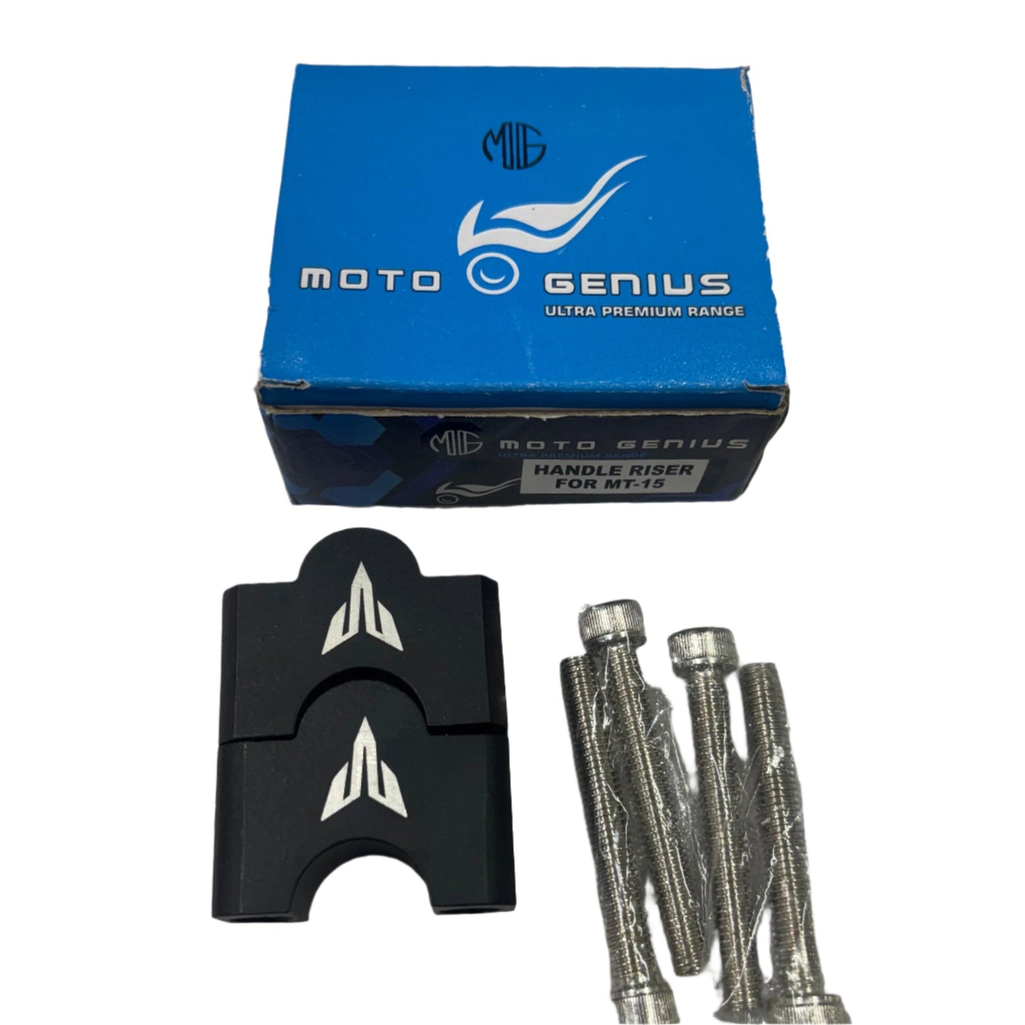 Handle Riser Compatible With MT-15 CNC Machined Handlebar Riser Kit - Increased Comfort, Control & Durability