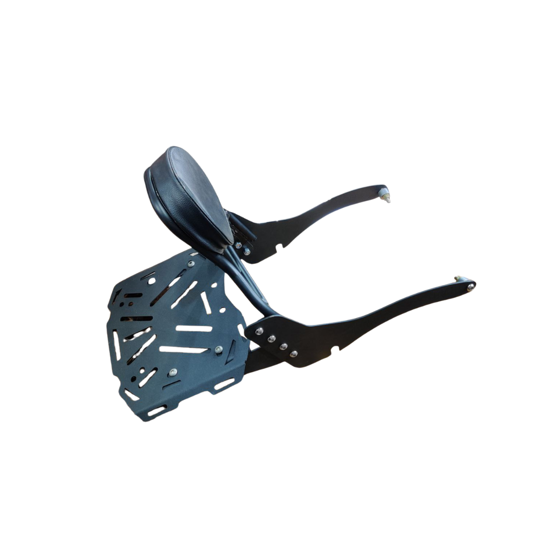 Premium Meteor 650 Backrest with Cushion & Top Rack Plate